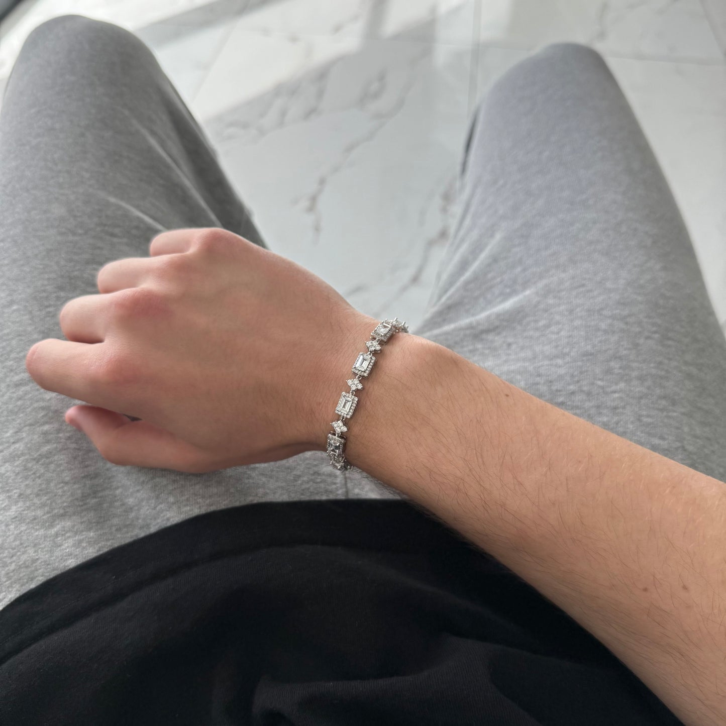 Frost Square Bracelet